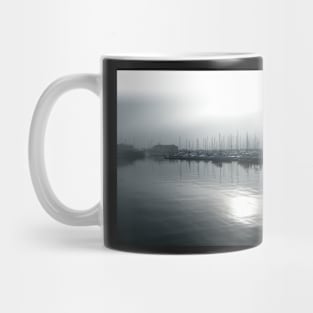 Foggy Plymouth Barbican Mug